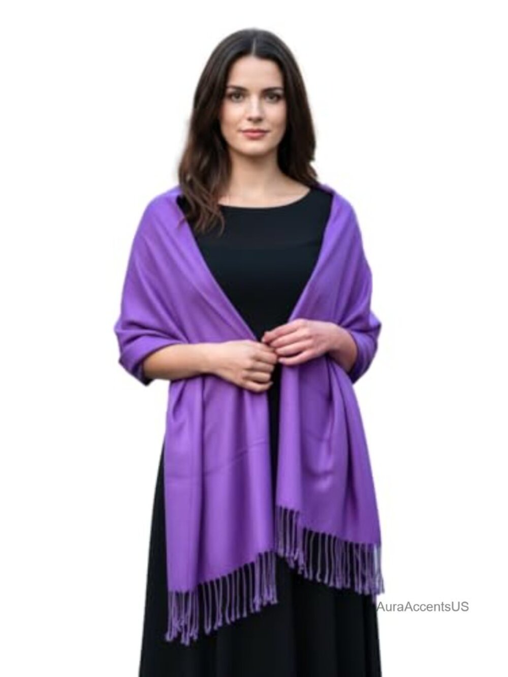 Pashmina Shawl Wrap - Cashmere Feel, Formal Evening Wear Cover Up